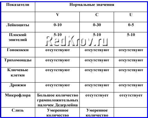 Повышены лейкоциты в мазке у мужчин